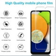 thumbnail image 2 of ZYQEEE [3 Pack] Clear Tempered Glass Screen Protector Compatible for Samsung Galaxy A13 5G/ Galaxy A12 6.5-inch, Scratch Resistant, Easy Install, Bubble-Free, 2 of 8