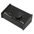 thumbnail image 3 of Controlador de monitor pasivo XLR e interfaz de 3,5 mm Perilla de volumen grande Control de silencio Controlador de volumen estéreo pasivo, 3 of 8