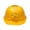 Yellow, variant on Cooling Fan Safety Helmet Front Cooling Solar Cell Powered Breathable Sun Shading for Construction Site Summer Outdoor