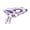 Purple, variant on 6.7IN Water Sprinkler Toy for Everyone, Summer Swimming Pool Beach Outdoor Battle Games, Compact Water Blaster, Easy-to-Use Water Fight Toys,Blue
