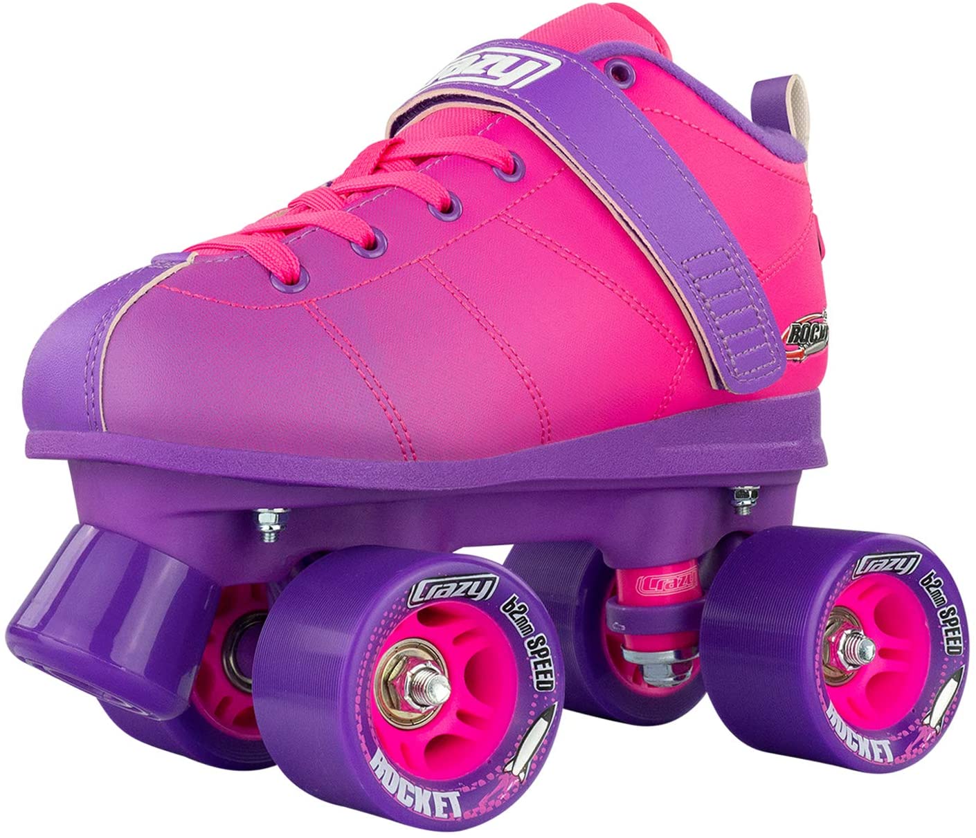 Rocket Roller Skates for Men and Women by Crazy Skates Speed Rink