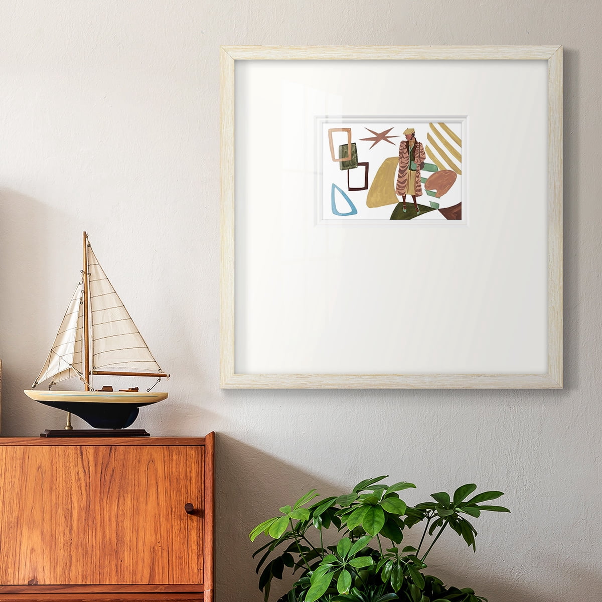 Vintage Vibes IPremium Framed Print