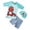 Z19-Multicolour, variant on Boys Swimsuits Set For Boys 2 Piece Long Sleeve Swim Shirts Bathing Suits With Trunks,6-7 Years,Z9-Multicolour