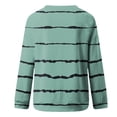 thumbnail image 4 of WRKEKC Chandail en Molleton Mode Tendance pour Femmes, Chandail à Manches Longues Col Rond avec Motifs Uniques pour Style Décontracté Mode Urbaine Vert Menthe G, 4 of 5