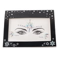 thumbnail image 2 of Face Jewels, Glitter Eyes Face Rhinestone Stickers Self Adhesive Rhinestone Stickers Face Gems Makeup Accessories DIY Makeup Nail Art Decor, 2 of 8