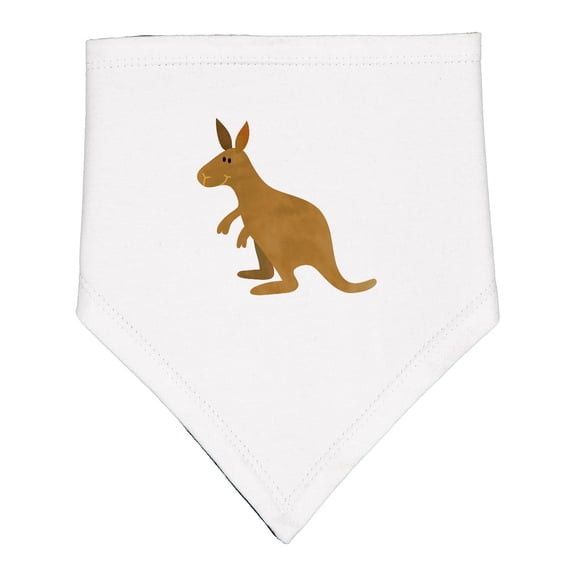 Inktastic Kangaroo Cute Baby Bandana Bib
