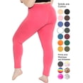thumbnail image 3 of Leggings en Coton Longueur Cheville pour Femmes et Tailles Plus, 3 of 5