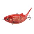 thumbnail image 1 of Señuelo Eléctrico de Cebo de Pesca de Natación Robótico MultiArticulado Con Luz Liderado y Hélices, Acción de Natación Realista, Uso Versátil, 1 of 7