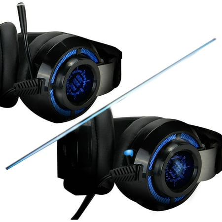 ENHANCE - Scoria Wired Surround Sound Gaming Headset for Playstation 4 and PC - Black