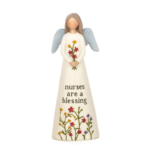Blossom Bucket 211-12877 Nurses are a Blessing Angel Figurine, 5-inch Height