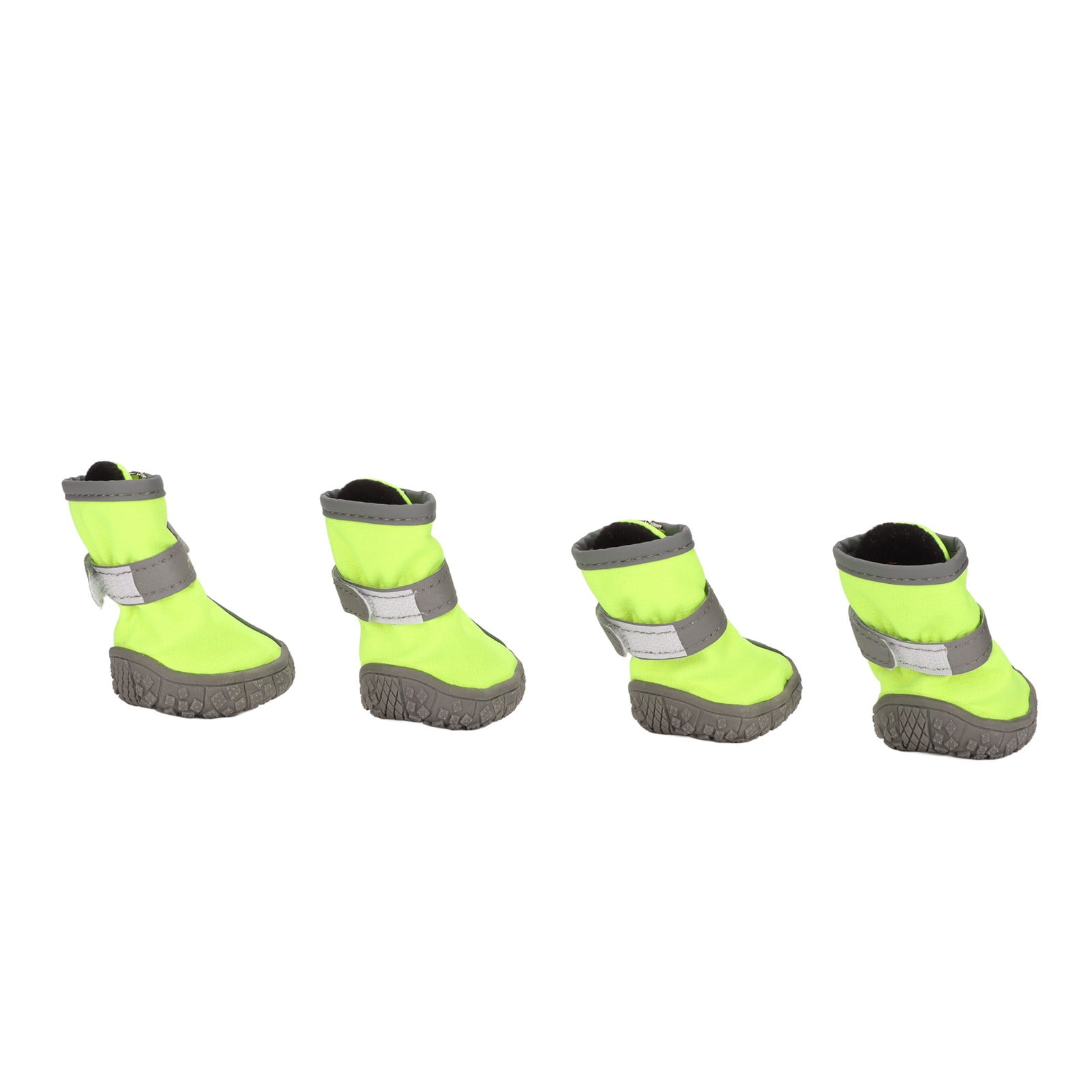 Waterproof Dog Shoes, Reflective Zipper Design Dog Boot Hook And Loop