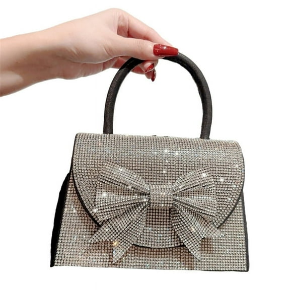 ZPAQI Stylish Women Handbag Sparkling Evening Purse with Shimmering Details Elegant For Valentine's Day gifts