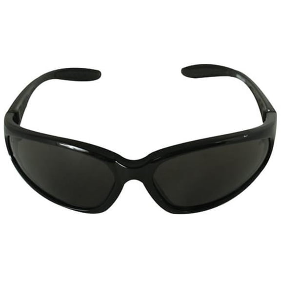 G-P Military Sunglasses - Black With Smoked Lens
