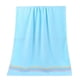 thumbnail image 1 of Toalla de baño gruesa azul para adultos, absorbente, de algodón, 1 of 4