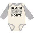 thumbnail image 3 of Inktastic Black History Month- Occupations and Identities Boys or Girls Long Sleeve Baby Bodysuit, 3 of 5
