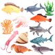 thumbnail image 1 of 12 juegos de adornos modelo de traje de animales marinos de simulación colorida Wmkox8yii HAHFKSH1696, 1 of 9