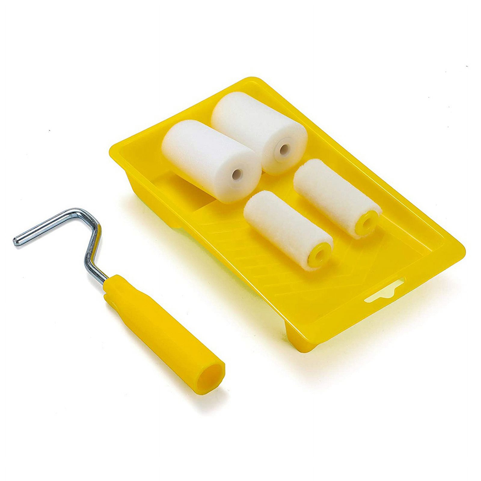 36Pcs Mini Foam Paint Roller Painting Decorating Kit 2 Inch Small  for Wall Painting Repair Brush