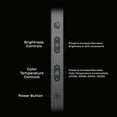 thumbnail image 4 of 2.0 LED Desk Lamp | Dimmable Home Office Desk Light with USB Charging Port & Strong Swing Arm | Adjustable Color Temperature and Brightness | Circle Webcam Light - Black 2pk, 4 of 5