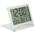 thumbnail image 2 of Desk Clock,Electronic Compact Desk Alarm Folding Clock Alarm Clock Sturdy Construction, 2 of 14