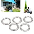 thumbnail image 4 of Stainless Steel Round Ring,   Stainless Steel O Rings Wide Application Rust Resistance Reusable Reliable  For Diving For Sailing 5x25mm,5x20mm, 4 of 8