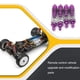 thumbnail image 4 of Amortiguador modificado 4 piezas 1/10 Bewildely Reemplazo WLtoys 104001 Violeta, 4 of 6