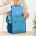 thumbnail image 3 of Bolsa de almuerzo Omie OmieBox, lavable y plegable, azul, 3 of 6
