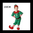 thumbnail image 3 of Disfraz de Navidad Familiar para NiñOs y Adultos, Disfraz de Navidad de Duende, Traje de Papá , Disfraz de Duende Divertido, Fiesta de Cosplay de 150CM, 3 of 5
