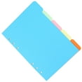 thumbnail image 4 of Miangastore 5Pcs Refill Paper Colorful Binder Dividers Organizer Paper Dividers Durable Refill Paper School, 4 of 9