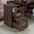 thumbnail image 4 of Bowery Hill Industrial Filing Cabinet in Vintage Walnut, 4 of 5