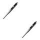 thumbnail image 4 of Billuyoard Pinza para alimentos, pinza para postres, pinzas para barbacoa, utensilio para servir de sierra, tornero frito, agarre Negro 2piezas, 4 of 6