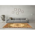 thumbnail image 3 of Ahgly Company Indoor Rectangle Oriental Brown Modern Area Rugs, 2' x 5', 3 of 4
