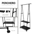 thumbnail image 4 of Rack de Ropa Idea Nuova Organizador Tubular Negro, 4 of 7
