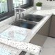 thumbnail image 4 of 1pc Marble Wallpaper, Waterproof Oil-proof Heat Resistant Peel And Stick Contact Paper, Granite Countertop Paper, Kitchen Bathroom Backdrop Table Desk Wall Desk Appliance Furniture Sticker, Renovatio, 4 of 5