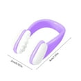 thumbnail image 3 of Swimming Nose Clip, Silicone Nose Clip for Adults, Comfortable Fit, Sesolution Grip, Reusable Swim Gear,Vsgery, 3 of 9