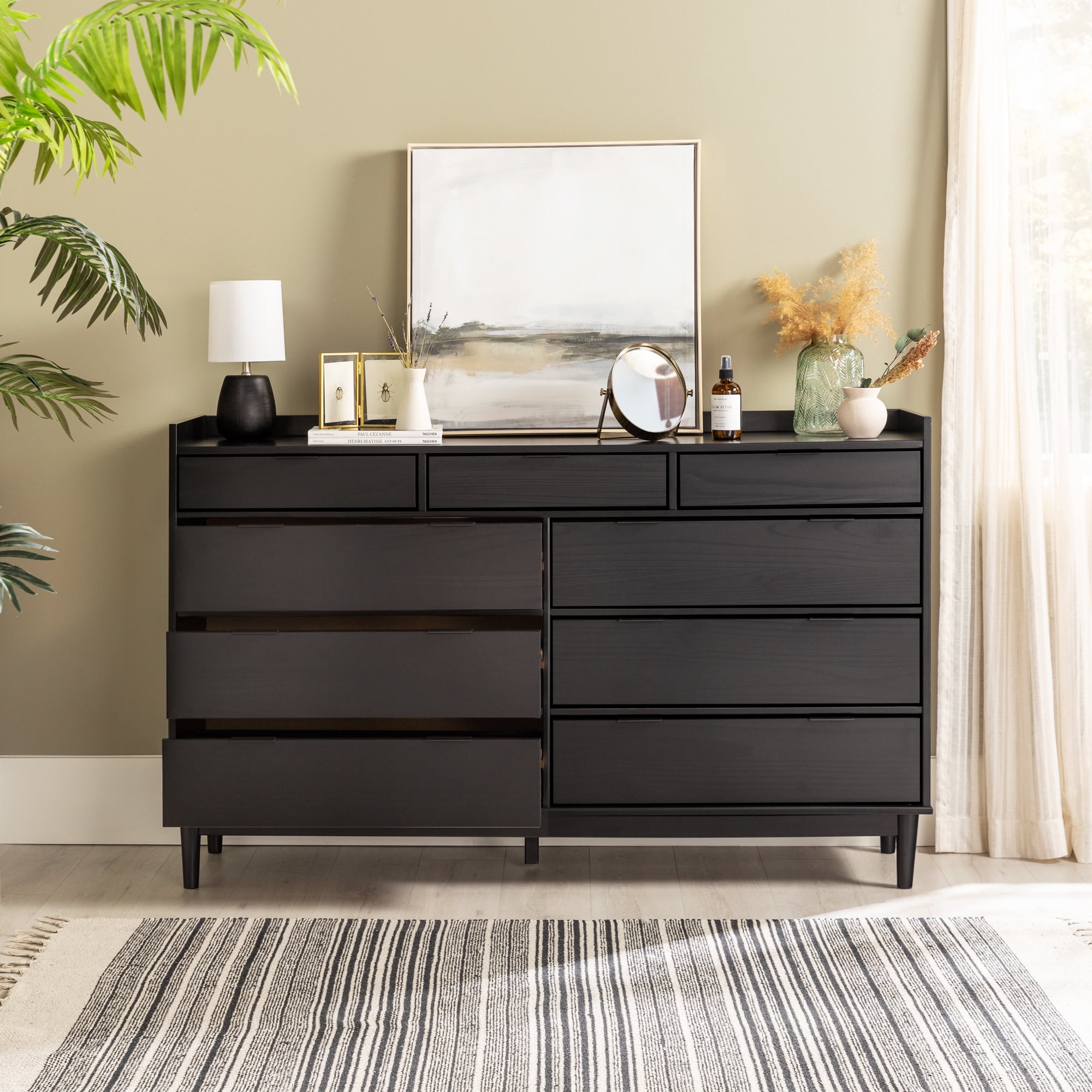 tall white skinny dresser Manhattan Comfort Granville 24
