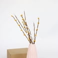 thumbnail image 4 of Artificial Pip Berry Easter Sprays,11.8" Spring Pip Berry Picks Stems Twig Branches for Easter Crafts Floral Arrangement Wreath Making,Centerpiece Wreath Yellow 1pcs, 4 of 8