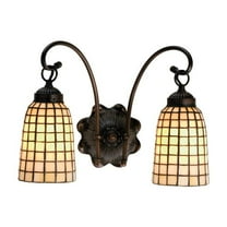Meyda Tiffany - 18646 - Two Light Wall Sconce - Terra Bone - Antique-75pack