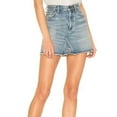 thumbnail image 2 of Citizens Of Humanity Womens Cut Off Denim Skirt, Blue, 27, 2 of 2