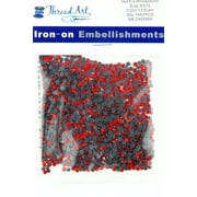 Hot Fix Rhinestones by Threadart SS10 (3mm) - Lt. Siam - 10 Gross (1440 stones/pkg) Hotfix - 5 Sizes and 32 Colors Available