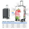 thumbnail image 6 of Daiia Hello Summer Gnome Luggage Cover, Thickened Washable Travel Luggage Covers, Elastic Unique Baggage Covers for 18-20 inch Luggage-Large, 6 of 9
