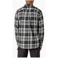 thumbnail image 2 of Dickies Men's Flex Plaid Print Long Sleeve Button-Down Flannel Work Shirt - WL650A1U, 2 of 2