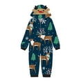 thumbnail image 2 of Pyjama Enfants Pyjama de Noël Grenouillère Pyjama Garçons Pyjama Coton Biologique Pyjama de Noël Enfants, 2 of 5