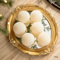 Hvmvliv Christmas Ornaments 6Pc 3.12inch Christmas Velvet Hanging Balls Flocking Shatterproof Xmas Tree Ornaments for Christmas Party Decoration Brown