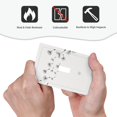 thumbnail image 4 of Fotbe Dandelion Blowing In The Wind Print Duplex Receptacle Wall Plate, 1-Gang 5.0" x3.0" Wall Outlet Covers, Dual Outlet Faceplates Covers, Color-matched Screws Included-Style T, 4 of 6