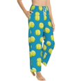 thumbnail image 2 of Daiia Ball Tennis Women's Sleep Pant with Pockets and Drawstring,Pajama Pants-XX-Large, 2 of 9