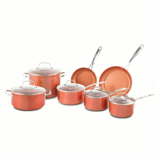 NuWave 31424 12Piece Aluminum Cookware Set