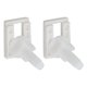 thumbnail image 2 of KDJ Toilet Seat Hinge Screws Set of 2 - White Plastic Toilet Lid Bolts Top and Bottom Fixing Accessories for Toilet Seat Installation Easy DIY Replacement Parts 40x24x45mm, 2 of 9