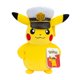 thumbnail image 1 of Peluche Pokémon Capitán Pikachu de 20 cm con sombrero de capitán, 1 of 3