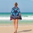 thumbnail image 4 of Wildflowers Butterfly Beach Towel, Microfiber Beach TowelsAbsorbent, Compact, Beach Blanket, Lightweight Towel for The Swimming, 4 of 7