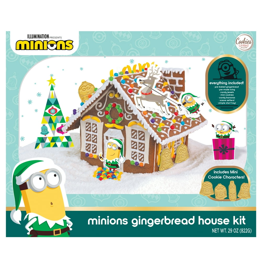 Minions Gingerbread House Kit, 29oz